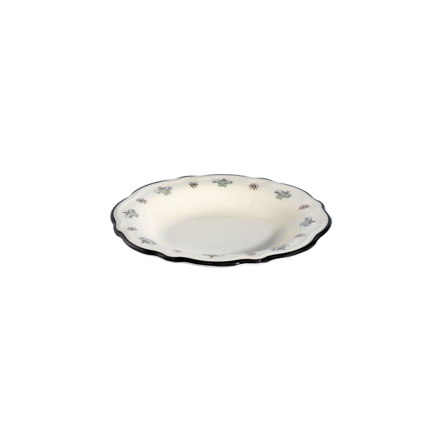Jídelní sada 24 ks pestrobarevná/porcelán