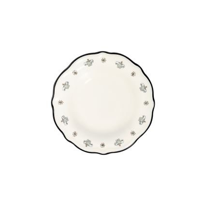 Jídelní sada 24 ks pestrobarevná/porcelán