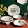 Jídelní sada 24 ks pestrobarevná/porcelán