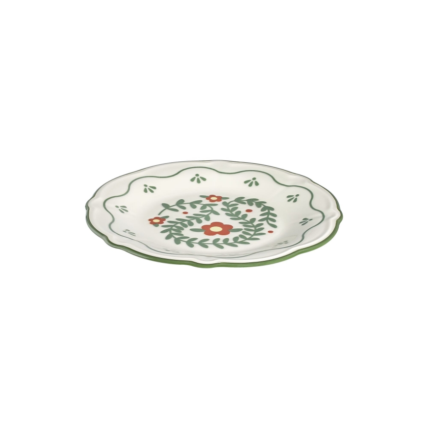 Jídelní sada 24 ks pestrobarevná/porcelán