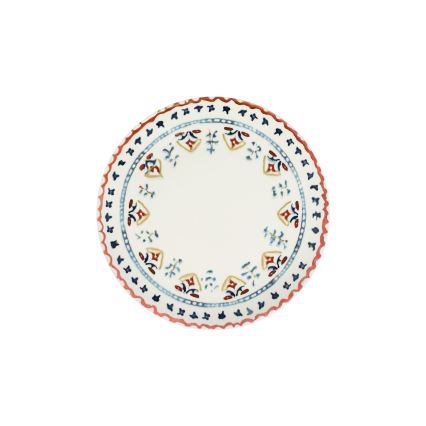 Jídelní sada 24 ks pestrobarevná/porcelán