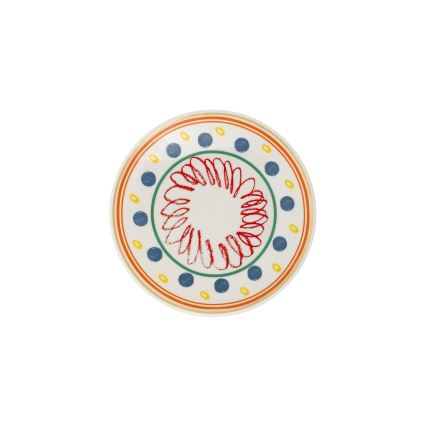Jídelní sada 24 ks pestrobarevná/porcelán