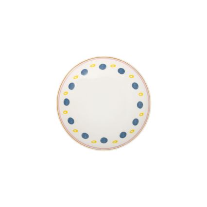 Jídelní sada 24 ks pestrobarevná/porcelán
