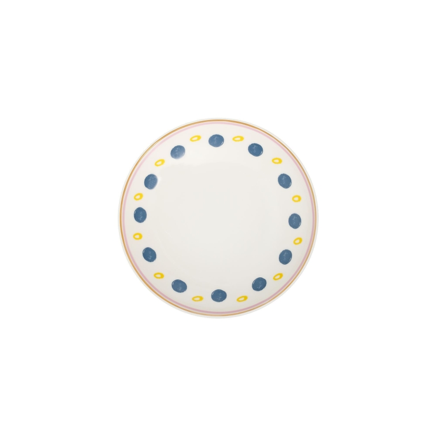 Jídelní sada 24 ks pestrobarevná/porcelán