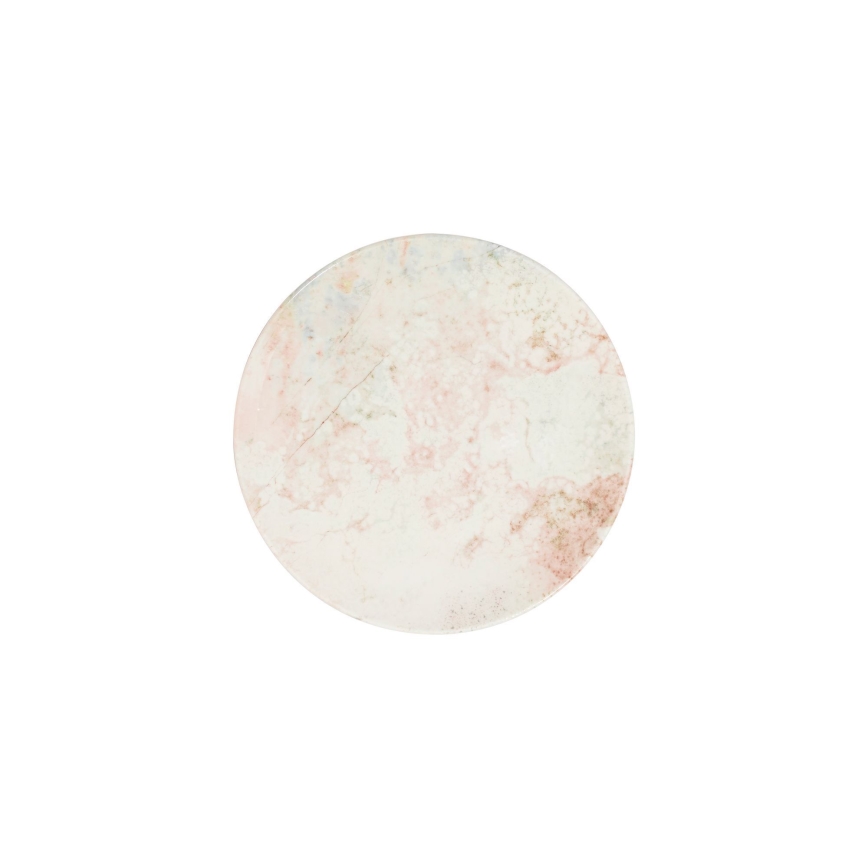 Jídelní sada 24 ks růžová/béžová/porcelán