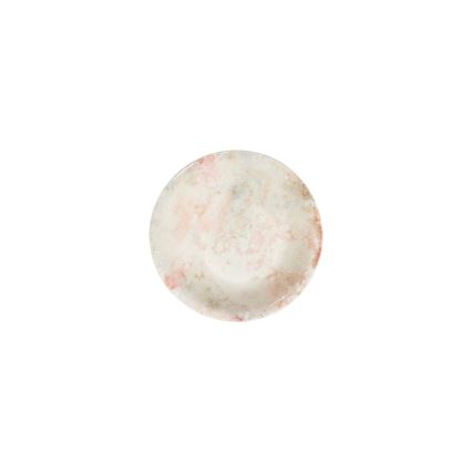 Jídelní sada 24 ks růžová/béžová/porcelán