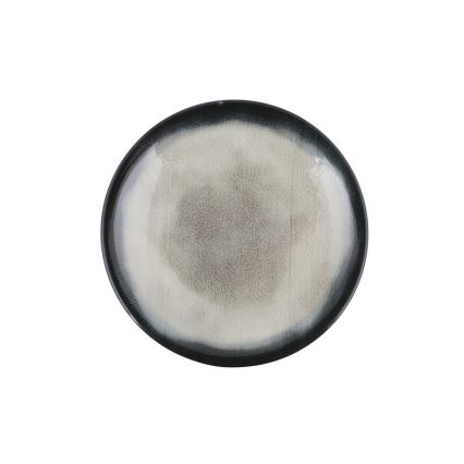 Jídelní sada 26 ks modrá/hnědá/porcelán