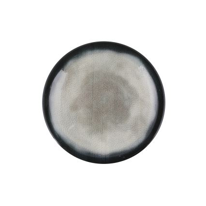 Jídelní sada 26 ks modrá/hnědá/porcelán