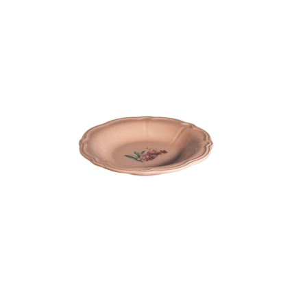 Jídelní sada 27 ks růžová/bílá/porcelán