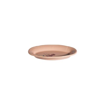 Jídelní sada 27 ks růžová/bílá/porcelán
