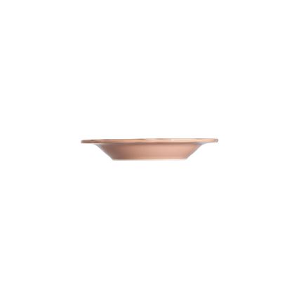 Jídelní sada 27 ks růžová/bílá/porcelán