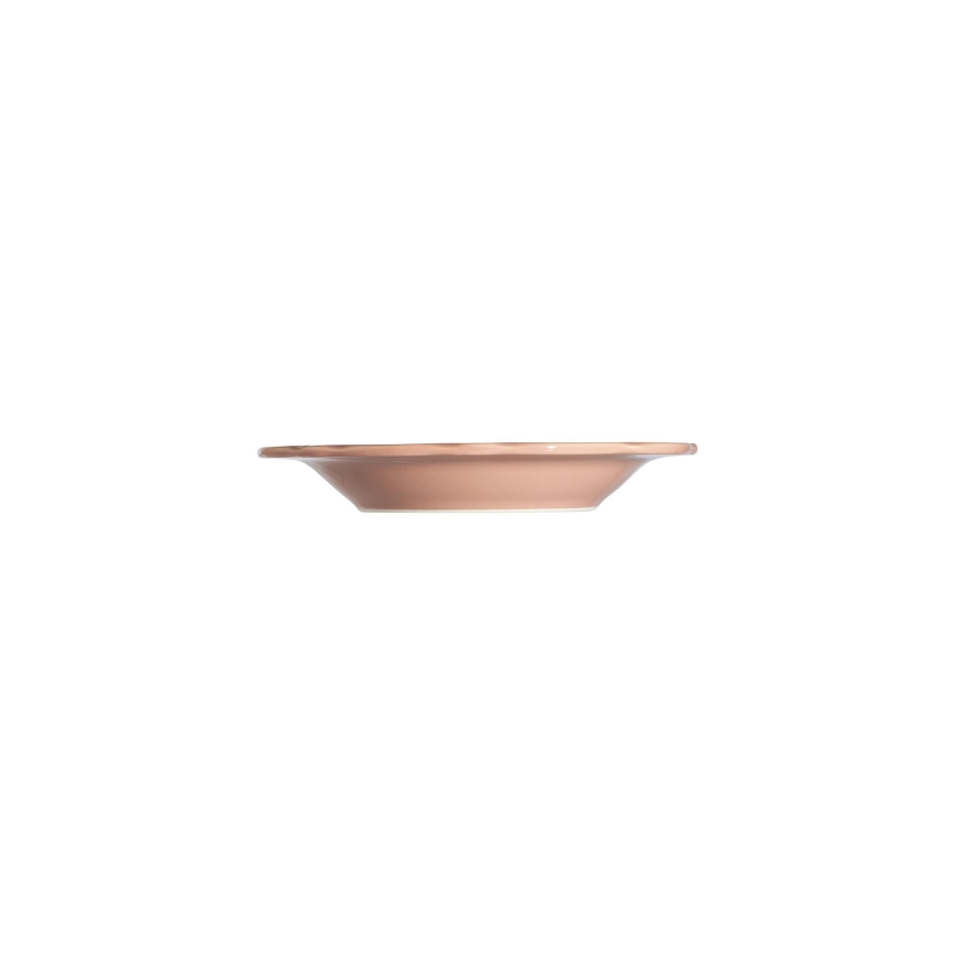 Jídelní sada 27 ks růžová/bílá/porcelán