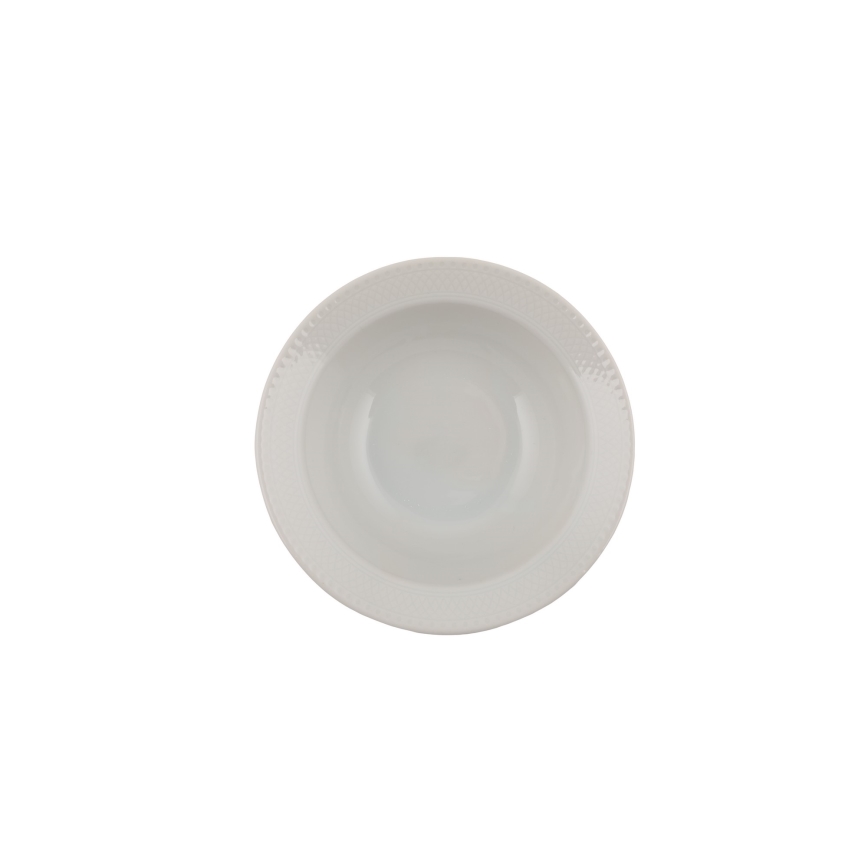 Jídelní sada 53 ks bílá/porcelán