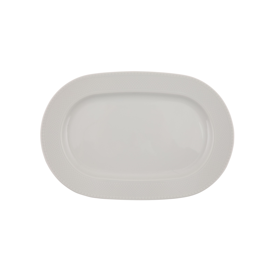 Jídelní sada 53 ks bílá/porcelán