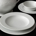 Jídelní sada 53 ks bílá/porcelán
