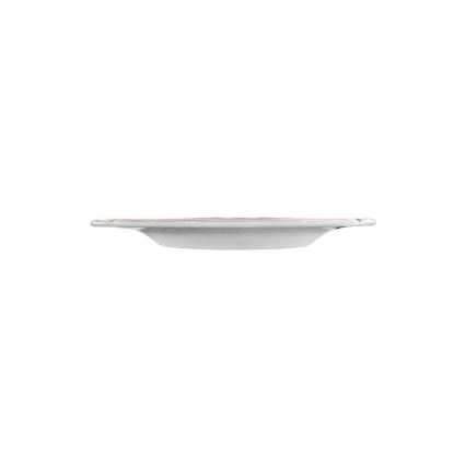 Jídelní sada 53 ks bílá/stříbrná/porcelán