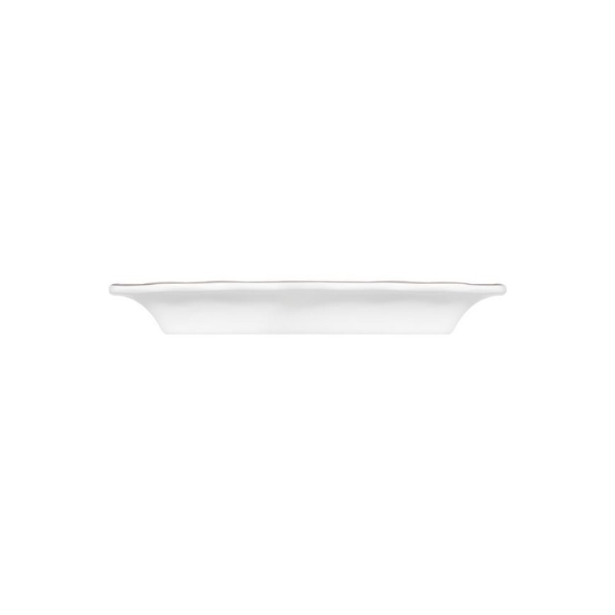 Jídelní sada 53 ks bílá/stříbrná/porcelán