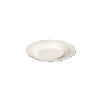 Jídelní sada 53 ks bílá/stříbrná/porcelán