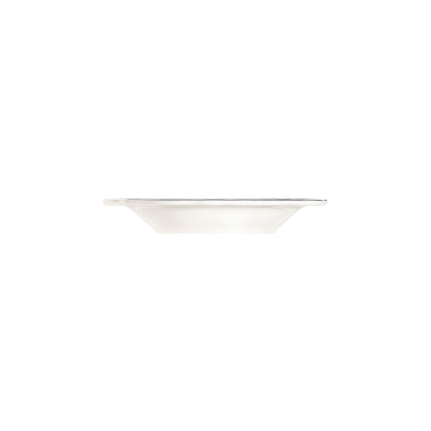 Jídelní sada 53 ks bílá/stříbrná/porcelán