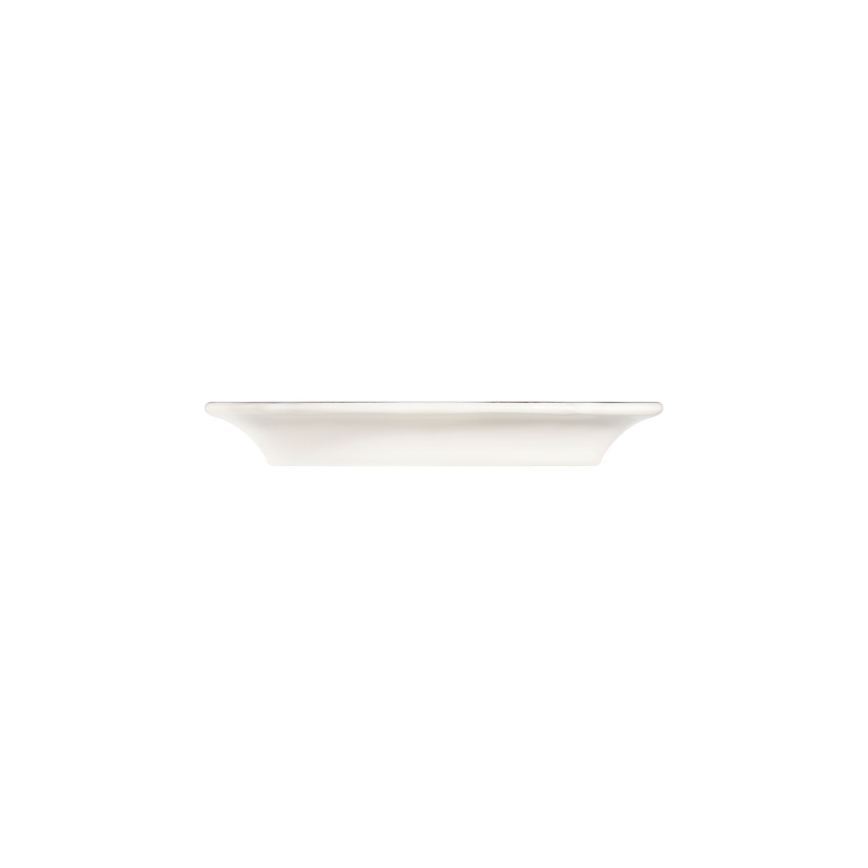 Jídelní sada 53 ks bílá/stříbrná/porcelán