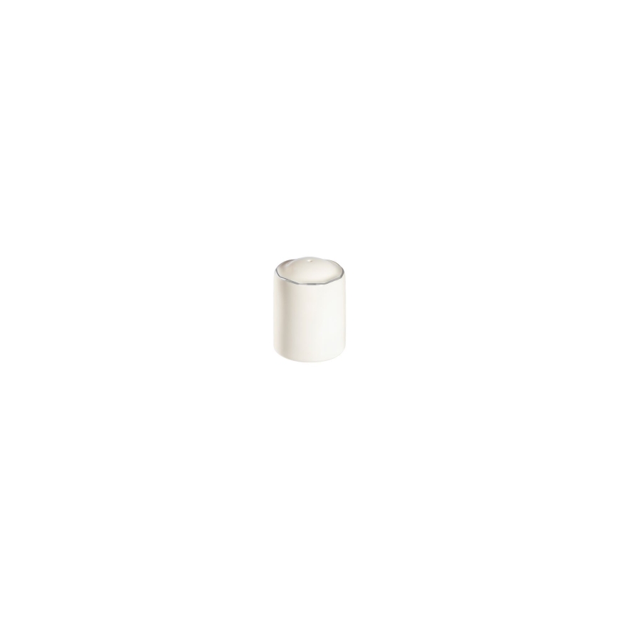 Jídelní sada 53 ks bílá/stříbrná/porcelán