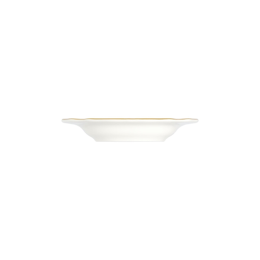 Jídelní sada 53 ks bílá/zlatá/porcelán