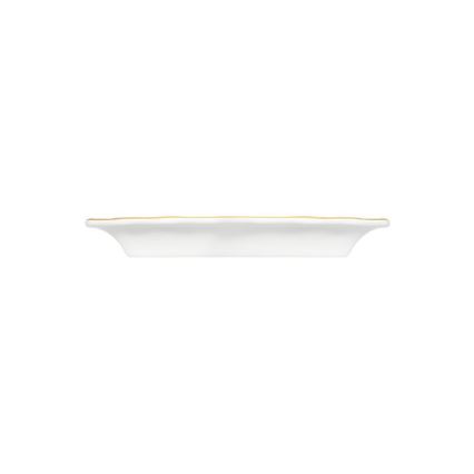 Jídelní sada 53 ks bílá/zlatá/porcelán
