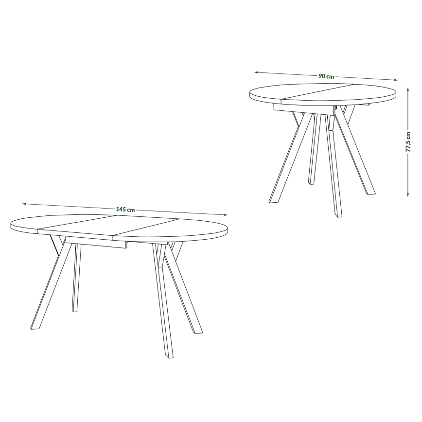 Jídelní stůl ARTUR béžová