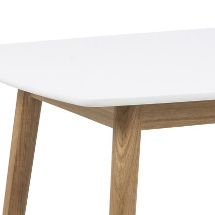 Jídelní stůl BERG 150x80 cm bílá