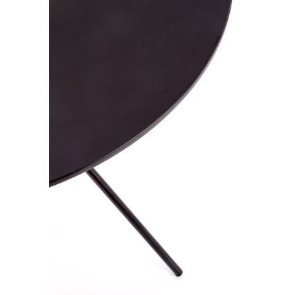 Jídelní stůl HOMORA 80 cm černá