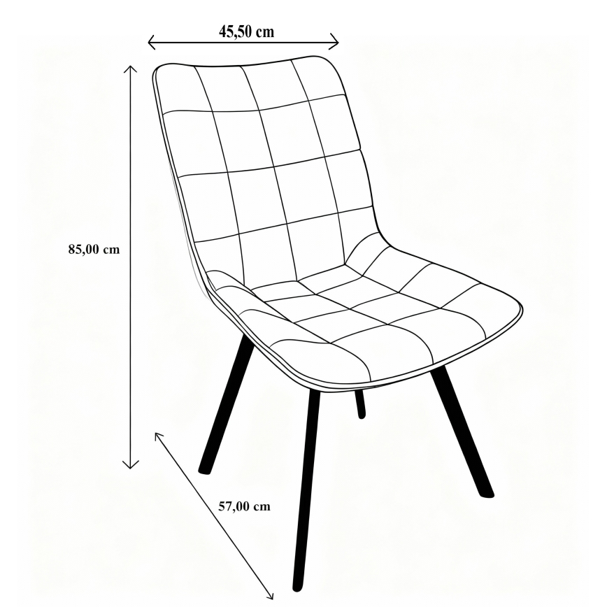 Jídelní židle ADINA zelená
