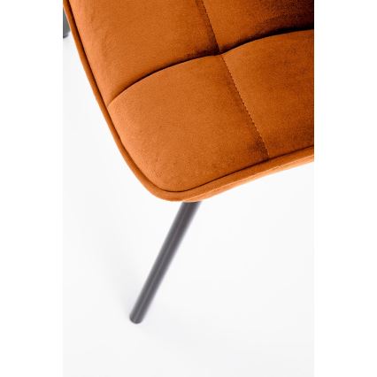 Jídelní židle COMORO 1 ks hnědá skořicová