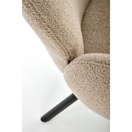 Jídelní židle KIVA 1 ks hnědá