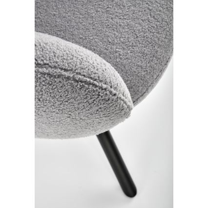 Jídelní židle KIVA 1 ks šedá