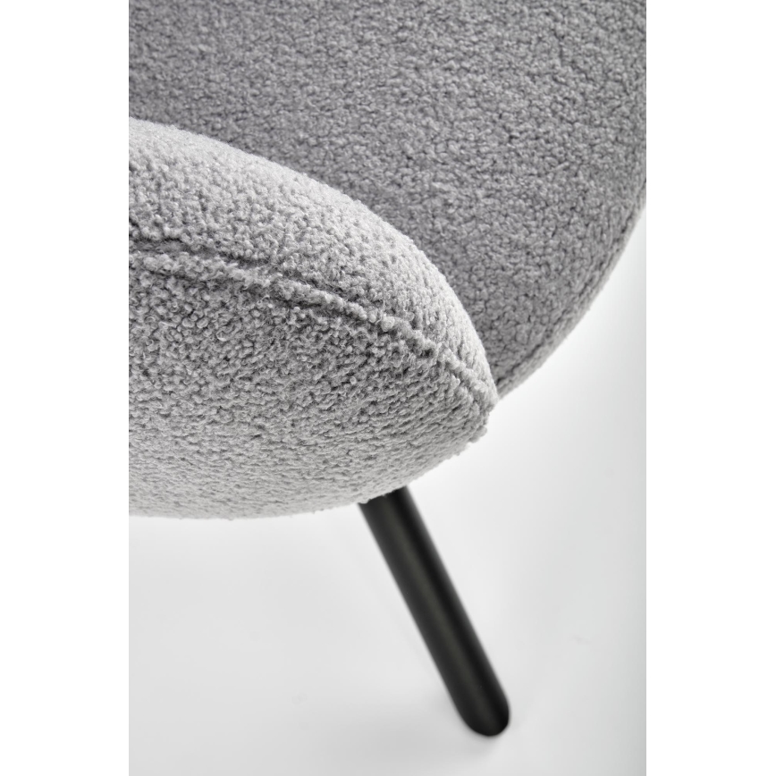 Jídelní židle KIVA 1 ks šedá