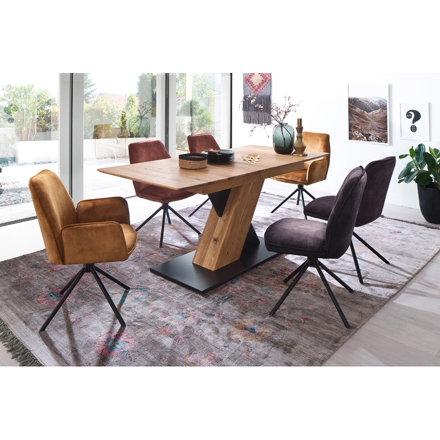 Jídelní židle NEXORO 1 ks oranžová