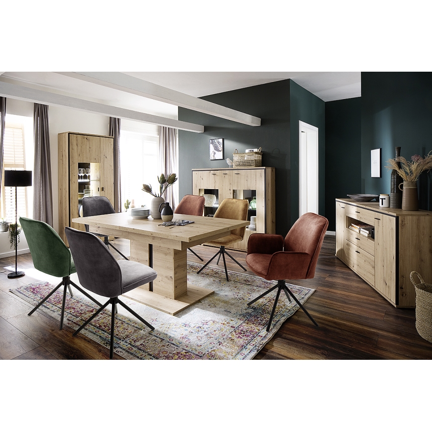 Jídelní židle NEXORO 2 ks oranžová