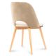 Jídelní židle TINO 86x48 cm béžová/světlý dub