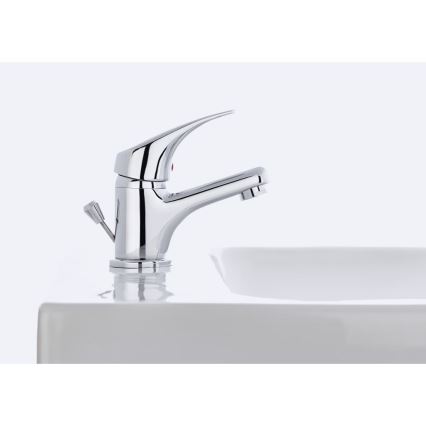 JIKA H3111N10041111 - Umyvadlová baterie + výpusť s přepadem TALAS 12,3 cm lesklý chrom