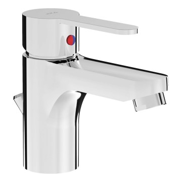 JIKA H3111Z10041111 - Umyvadlová baterie + výpusť s přepadem LYRA 12,5 cm lesklý chrom