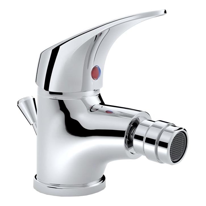 JIKA H3411N10041111 - Bidetová baterie + výpusť bez přepadu TALAS 12,6 cm lesklý chrom