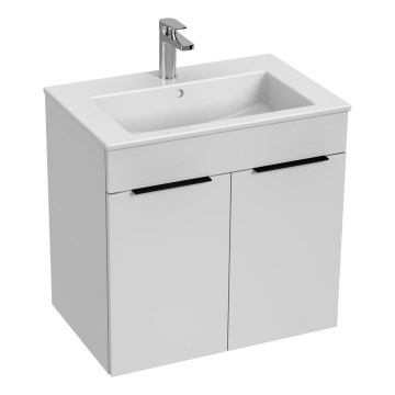 JIKA H4536011763001 - Koupelnová skříňka s umyvadlem CUBE 60,7x65 cm bílá