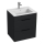 JIKA H4536121763521 - Koupelnová skříňka s umyvadlem CUBE 60,7x55 cm černá