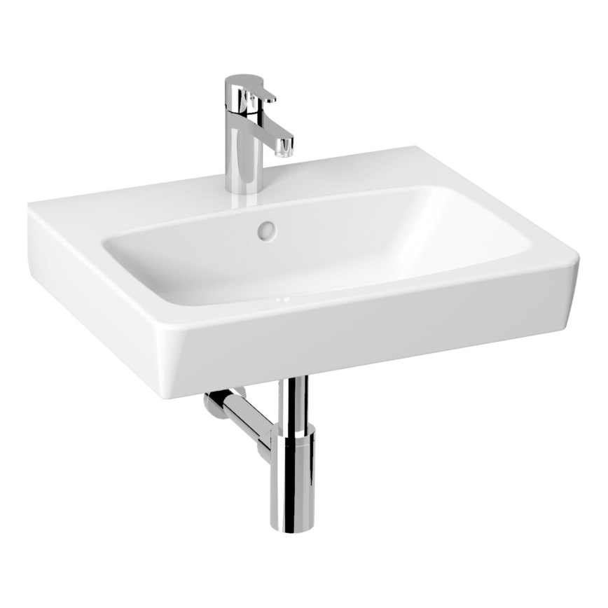 JIKA H8103810001041 - Závěsné umyvadlo LYRA 55x45 cm keramika/bílá