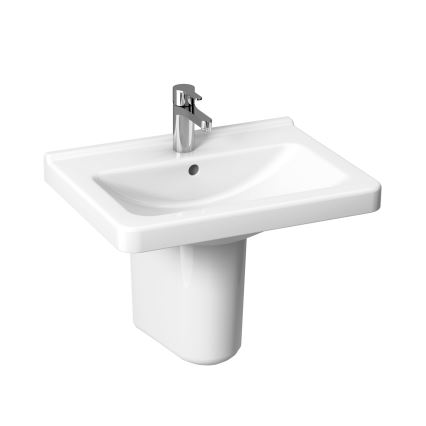JIKA H8104230001041 - Závěsné umyvadlo CUBITO 60x45 cm keramika/bílá