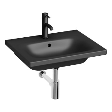 JIKA H8127127161041 - Závěsné umyvadlo MIO 55x45 cm keramika/matná černá