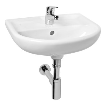 JIKA H8153820001041 - Závěsné umyvadlo LYRA 45x37 cm keramika/bílá