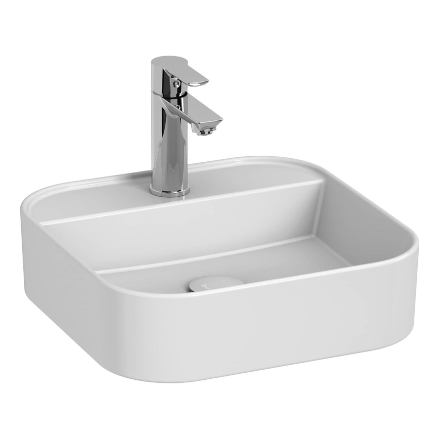 JIKA H8183610001111 - Umyvadlo na desku ASTRA 40x40 cm keramika/bílá