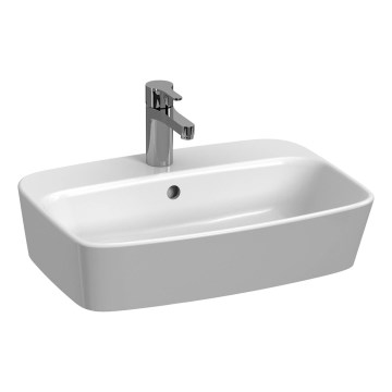 JIKA H8183827571041 - Umyvadlo na desku LYRA 55x40 cm keramika/matná bílá