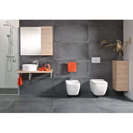 JIKA H8184200001121 - Umyvadlo na desku CUBITO pr. 40 cm keramika/bílá